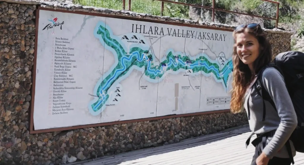 Ihlara mapa