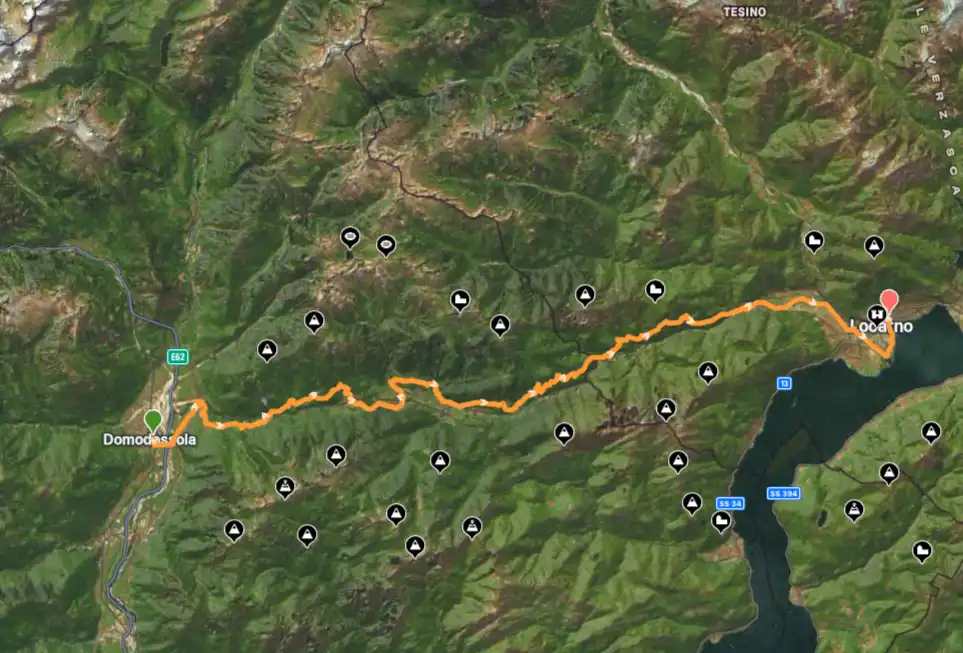 Ruta Domodossola-Locarno